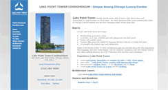 Desktop Screenshot of lakepointtower.org